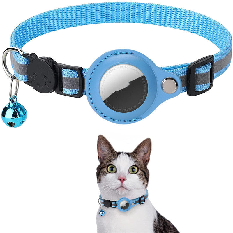 Air Tag Protective Nylon Pet Collar