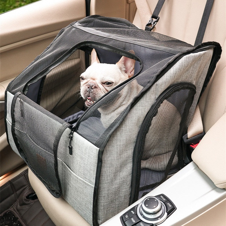 Foldable Car Pet Carrier - Waterproof