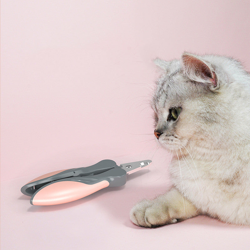 Pet cat or dog nail clippers
