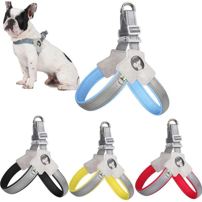 No-Pull No Choke Adjustable Pet Harness For Training Walking (Comfortable, Reflective, Easy Control)