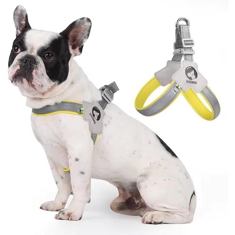 No-Pull No Choke Adjustable Pet Harness For Training Walking (Comfortable, Reflective, Easy Control)