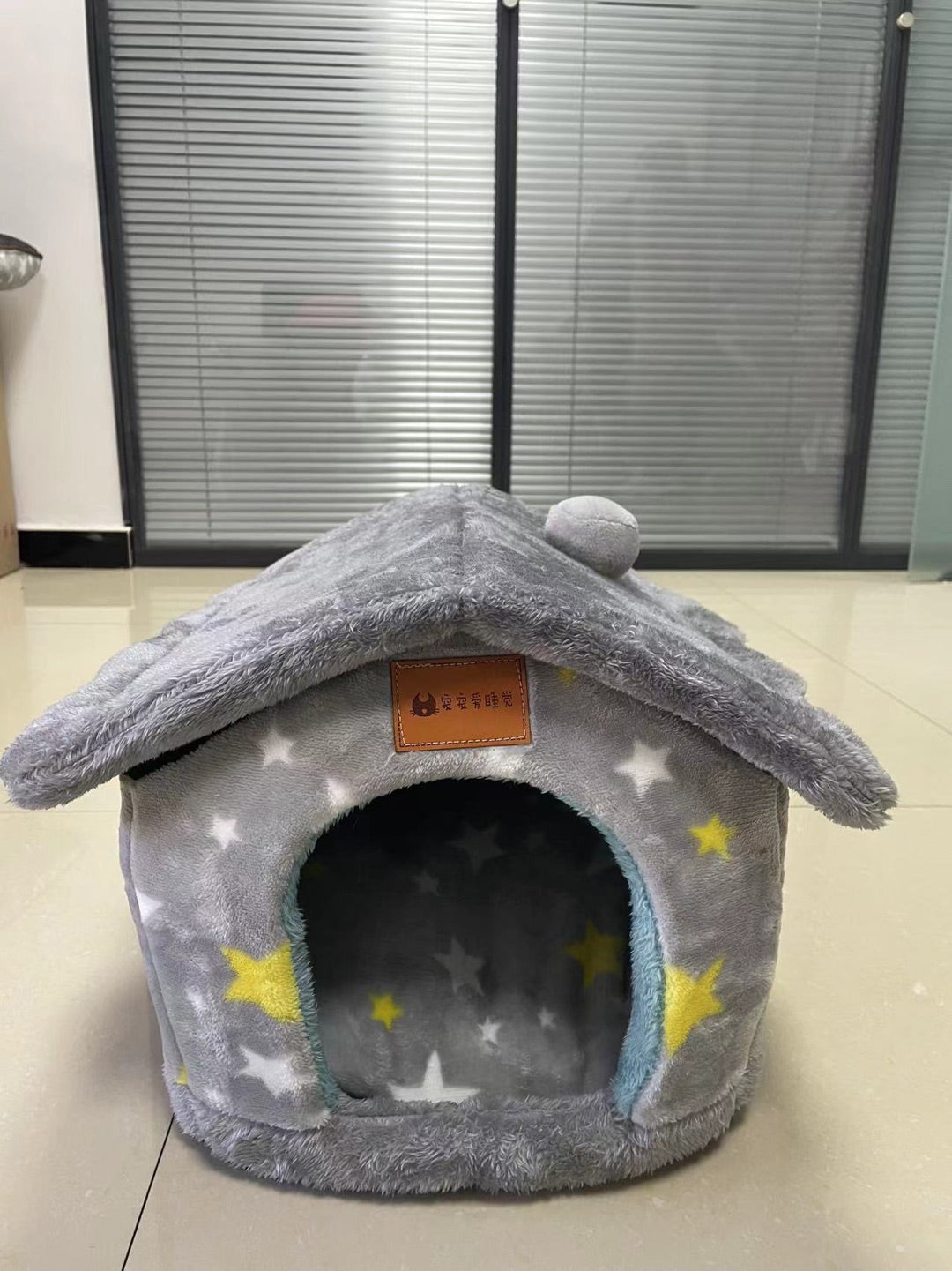 Foldable Pet House Enclosed Cave Sleep Kennel
