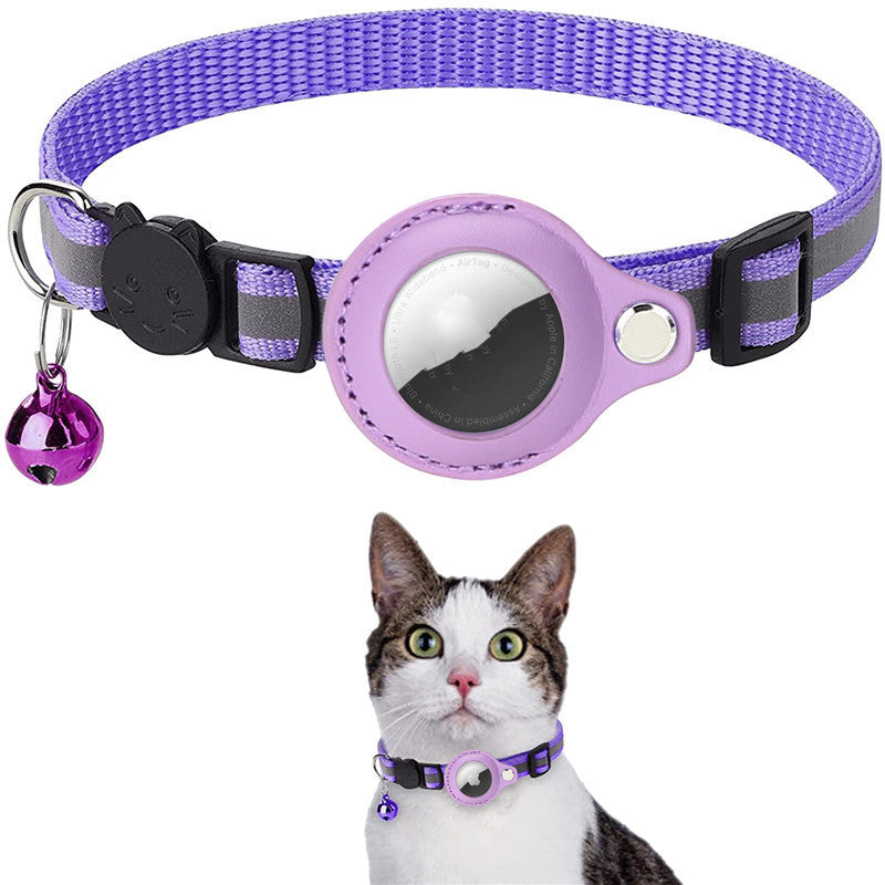 Air Tag Protective Nylon Pet Collar